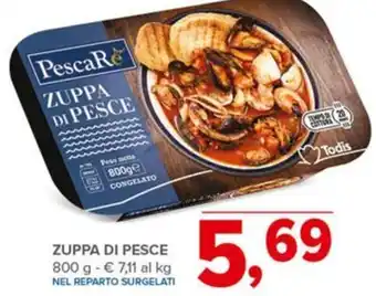 Todis ZUPPA DI PESCE 800 g offerta