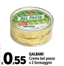 Carrefour Market GALBANI Crema bel paese x 2 formaggini offerta