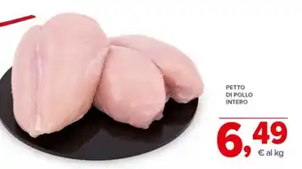 Todis PETTO DI POLLO INTERO offerta