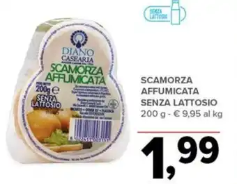 Todis SCAMORZA AFFUMICATA SENZA LATTOSIO 200 g offerta