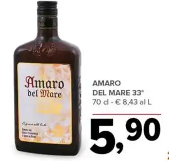 Todis AMARO DEL MARE 33° 70 cl offerta