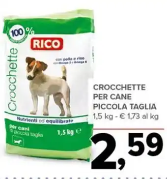 Todis CROCCHETTE PER CANE PICCOLA TAGLIA 1,5 kg offerta