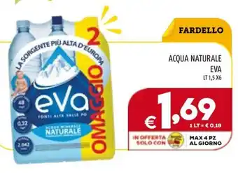 Il Centesimo ACQUA NATURALE EVA LT 1,5 X6 offerta