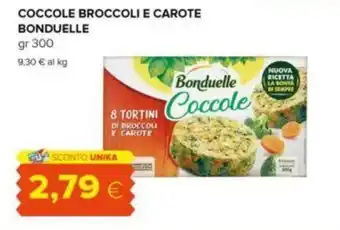 Oasi COCCOLE BROCCOLI E CAROTE BONDUELLE gr 300 offerta