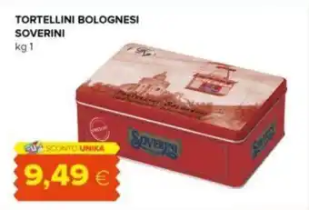 TORTELLINI BOLOGNESI SOVERINI kg 1
