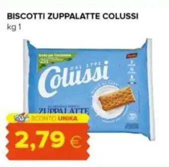 Oasi BISCOTTI ZUPPALATTE COLUSSI kg 1 offerta