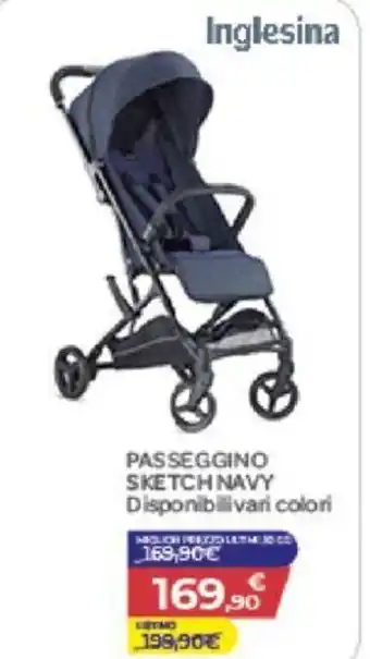 Bimbo Store Inglesina PASSEGGINO SKETCH NAVY offerta