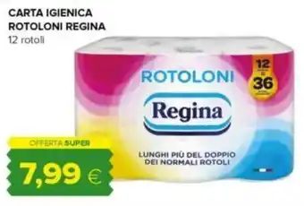 Oasi CARTA IGIENICA ROTOLONI REGINA 12 rotoli offerta