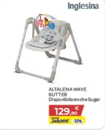 Bimbo Store Inglesina ALTALENA WAVE BUTTER offerta