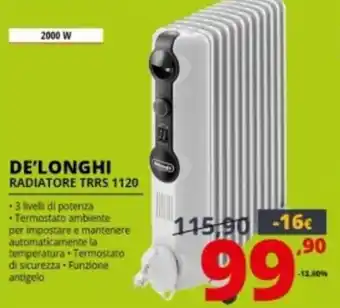 De'Longhi Radiatore Trrs 1120