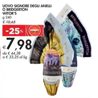 Bennet UOVO SIGNORE DEGLI ANELLI O BRIDGERTON WITOR'S offerta