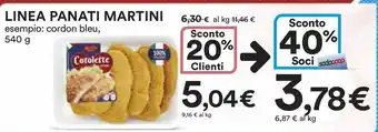 Ipercoop LINEA PANATI MARTINI offerta