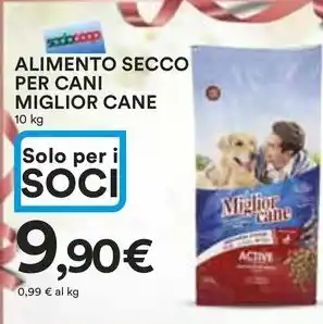 Ipercoop ALIMENTO SECCO PER CANI MIGLIOR CANE 10 kg offerta