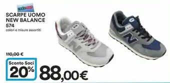 Ipercoop SCARPE UOMO NEW BALANCE 574 offerta