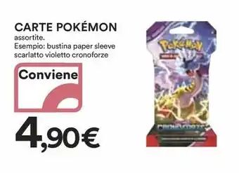 Ipercoop CARTE POKÉMON offerta