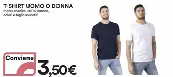 Ipercoop T-SHIRT UOMO O DONNA offerta