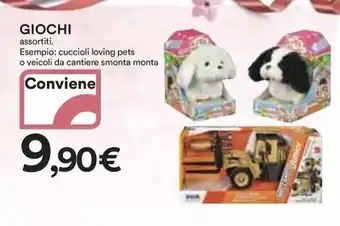 Ipercoop GIOCHI assortiti offerta