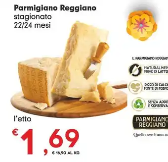 Despar Parmigiano Reggiano stagionato 22/24 mesi offerta