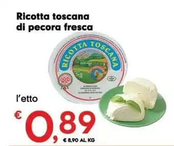 Despar Ricotta toscana di pecora fresca offerta