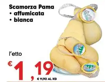 Despar Scamorza Pama affumicata - bianca offerta