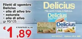 Despar Filetti di sgombro Delicius offerta