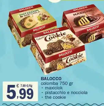 Crai BALOCCO colomba 750 gr offerta