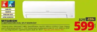 Mitsubishi Climatizzatore Dual Split MSZHR35VF