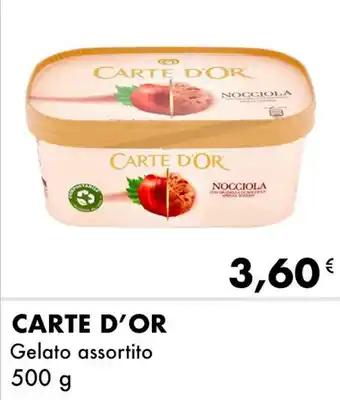 CARTE D'OR Gelato assortito 500 g