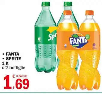 Crai FANTA/SPRITE 1 lt offerta