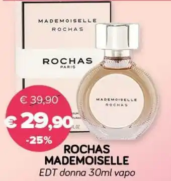 ROCHAS MADEMOISELLE EDT donna 30ml vapo