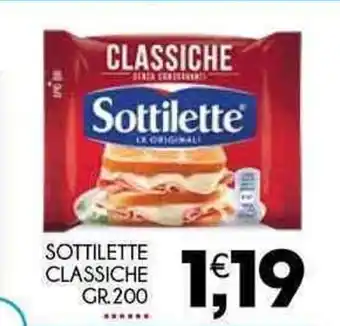 Sottilette Classiche 200 gr