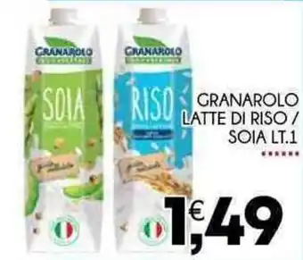 Enne Market Granarolo Latte Di Riso / Soia 1 lt. offerta