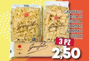 Enne Market Garofalo Pasta Di Semola Formati Normali 500 gr offerta