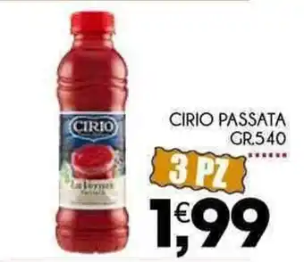 Enne Market Cirio Passata 540 gr. offerta