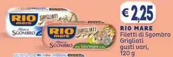 Enne Market Rio Mare Filetti di Sgombro Grigliati gusti vari 120 g offerta
