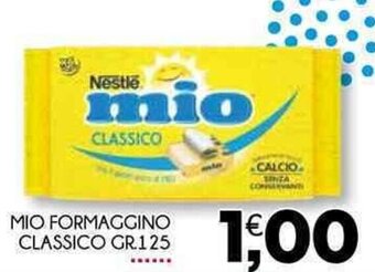 Enne Market Mio Formaggino Classico 125 gr offerta