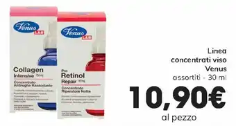 Interspar Venus Linea Concentrati viso 30 ml offerta