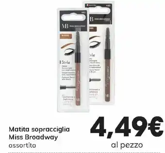 Matita Sopracciglia Miss Broadway