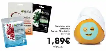 Garnier SkinActive Maschere viso in tessuto