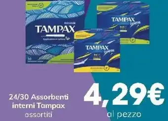 Interspar Tampax 24/30 Assorbenti interni assortiti offerta