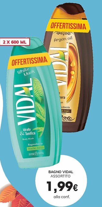 Interspar Vidal Bagno 2 x 600 ml offerta