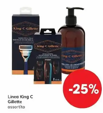 Interspar Gillette Linea King C offerta