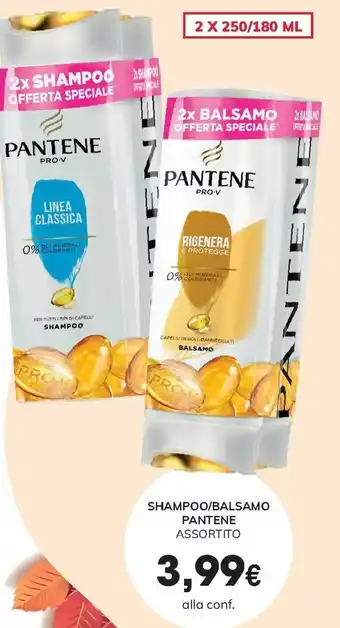 Interspar Pantene Shampoo/Balsamo 2 x 250/180 ml offerta