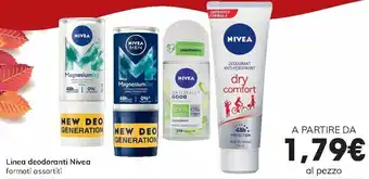 Interspar Nivea Linea deodoranti formati assortiti offerta