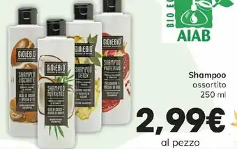 Interspar Gioiebio Shampoo assortito 250 ml offerta