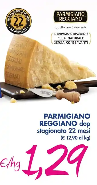 Belmarket PARMIGIANO REGGIANO dop stagionato 22 mesi offerta