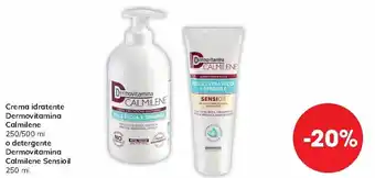 Interspar Crema idratente Dermovitamina Calmilene 250/500 ml o detergente Dermovitamina Calmilene Sensioil 250 ml offerta