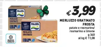 Coal MERLUZZO GRATINATO FROSTA patate e rosmarino/ rosmarino e limone g 360 offerta