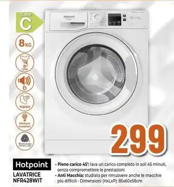 Expert Hotpoint LAVATRICE NFR428WIT offerta