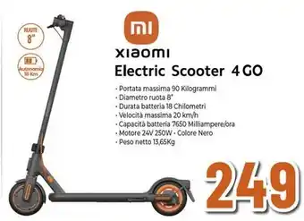 Expert xiaomi Electric Scooter 4 GO offerta